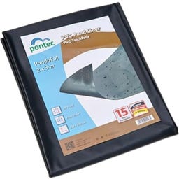 Oase Pre-Packed Pond Liner 0.5 mm, Black - 2 x 3 m