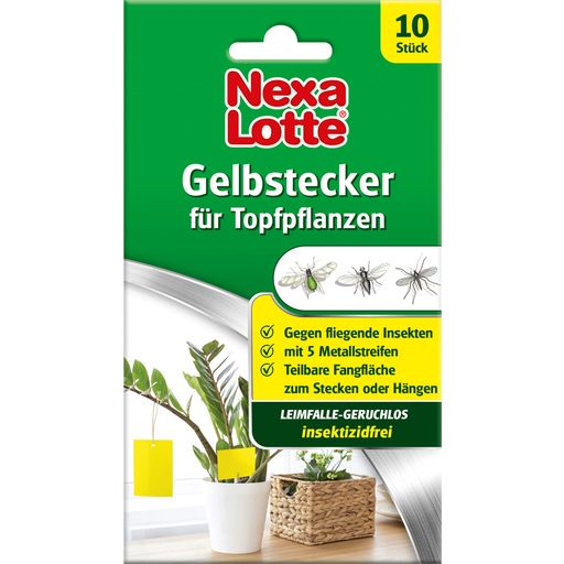 NexaLotte Gelbstecker - 10 Stück
