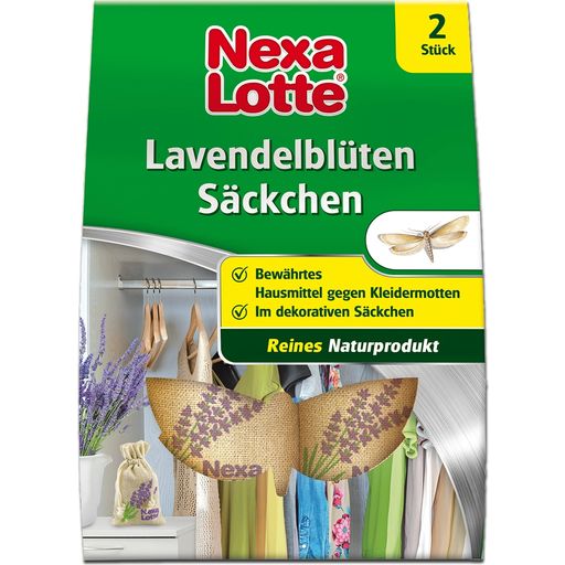 NexaLotte Lavendelblüten Säckchen - 2 Stück