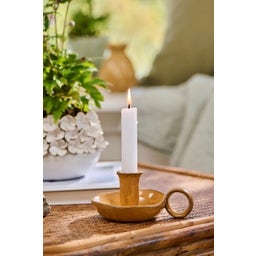 IB Laursen Świecznik na świecę 2,2 cm - Musztarda