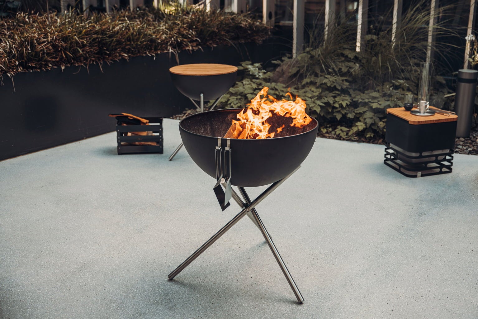 höfats BOWL 70 Feuer-Loungeset flex