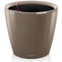 Lechuza Classico Premium 43 LS Planter - Taupe glossy