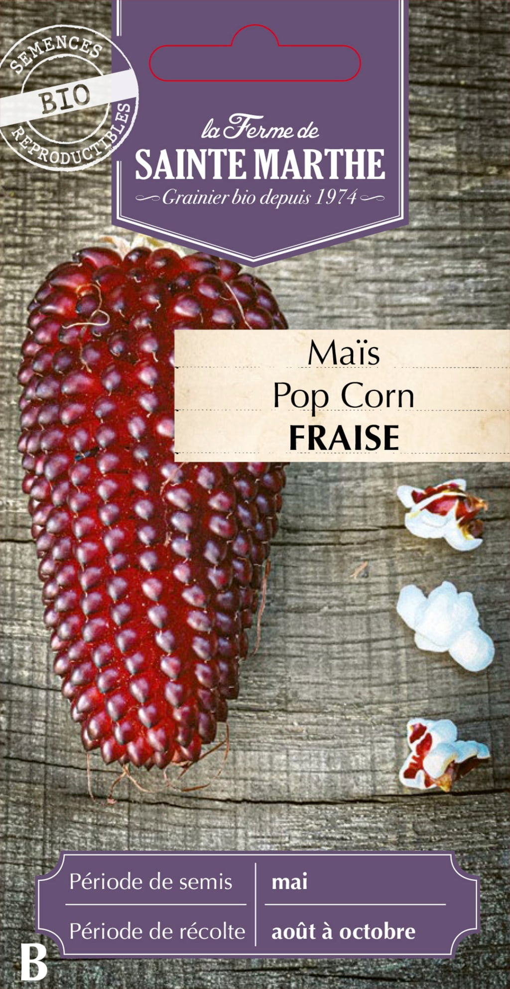 La Ferme de Sainte Marthe Koruza za pokovko "Fraise"