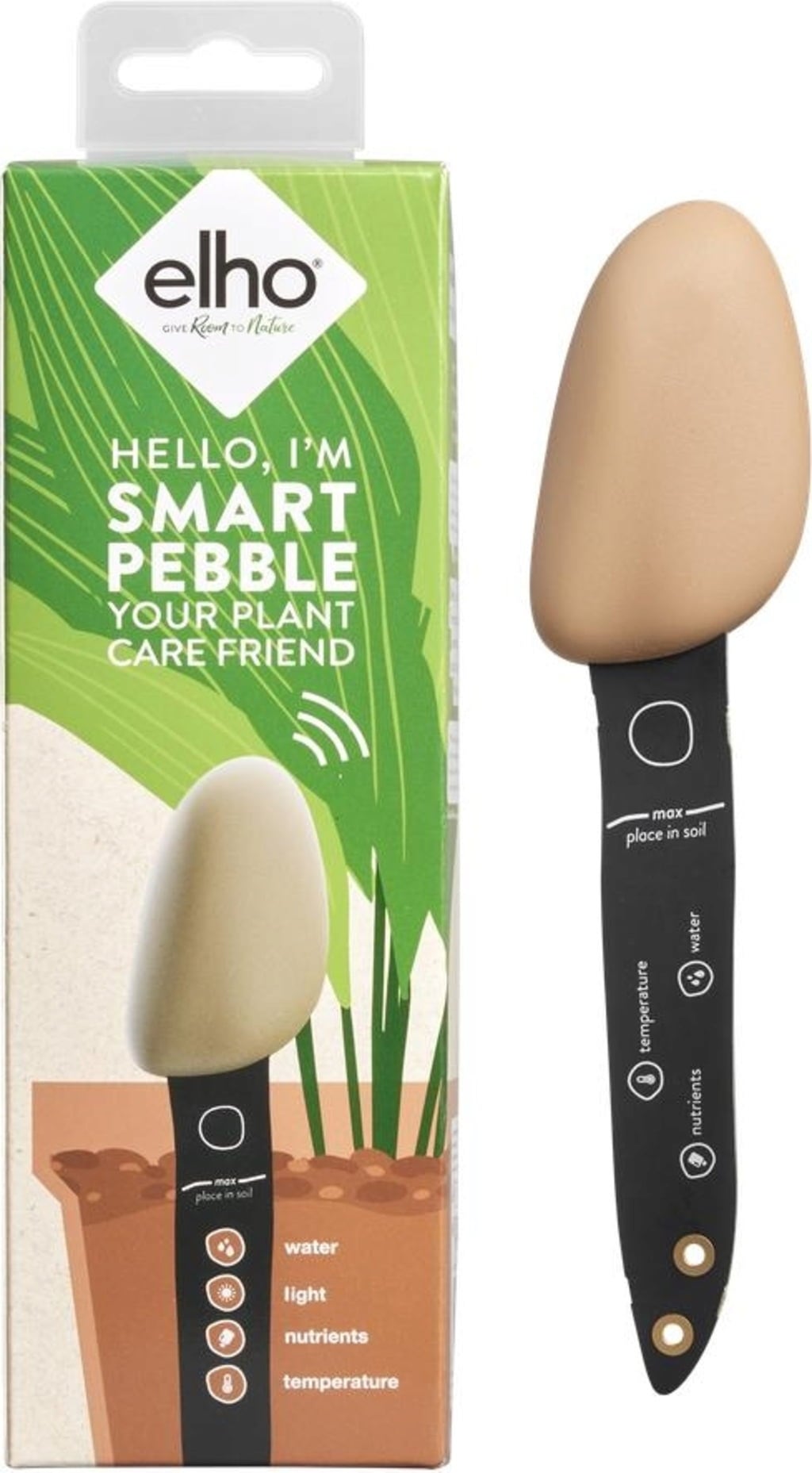 elho Smart Pebble - Brun - Intérieur - 1 pcs
