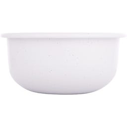 Barebones Smaltovaná miska na prílohu - white