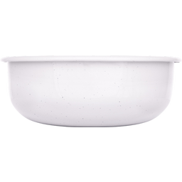 Barebones Enamel Bowl - White