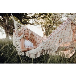 AMAZONAS XXL Boho Hammock Rio Bordeaux - 1 item