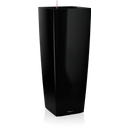 Lechuza Jardinière CUBICO Alto Premium 40 - Noir brillant