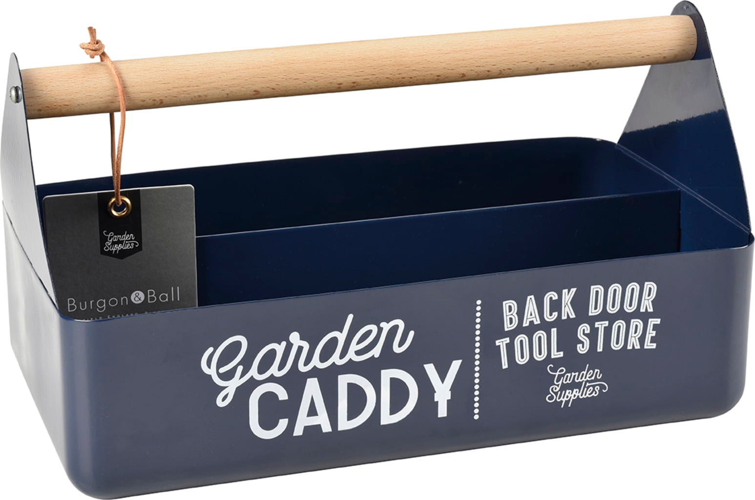 Burgon & Ball Garden Caddy with a Wooden Handle