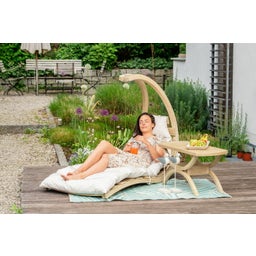 AMAZONAS Swing Lounger Floating Recliner Cream - 1 item