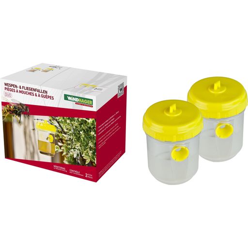 Windhager Wasp & Fly Trap - 2 Pieces - 2 items