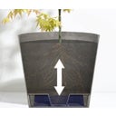 Ecopots Venice 2, temno-siva