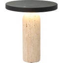 Villa Collection Tischlampe Vilja - Travertin