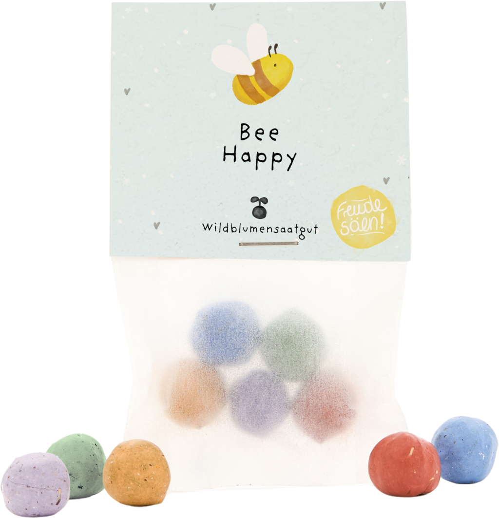 Die Stadtgärtner Komplimente - Pergamin - Bee Happy