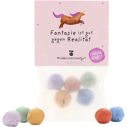 Petits Mots - Parchemin - L’imagination est un bon remède à la réalité - 1 sachet
