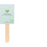 Greeting Card with Seeds - "Herzrasen kann man nicht mähen"