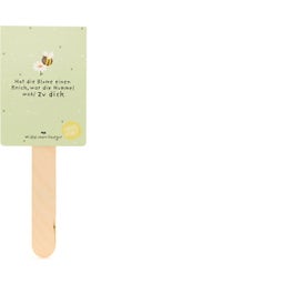 Petits Mots - Carte à Semer - Si la fleur est pliée, c’est que le bourdon était trop gros - 1 sachet