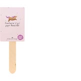 Greeting Card with Seeds - "Fantasie ist gut gegen Realität"