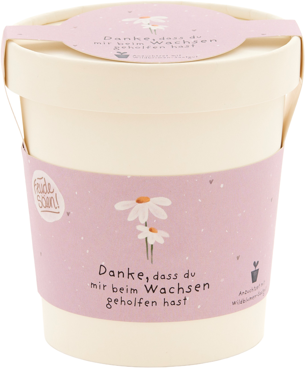 Die Stadtgärtner Komplimente-Becher "Danke Wachsen"