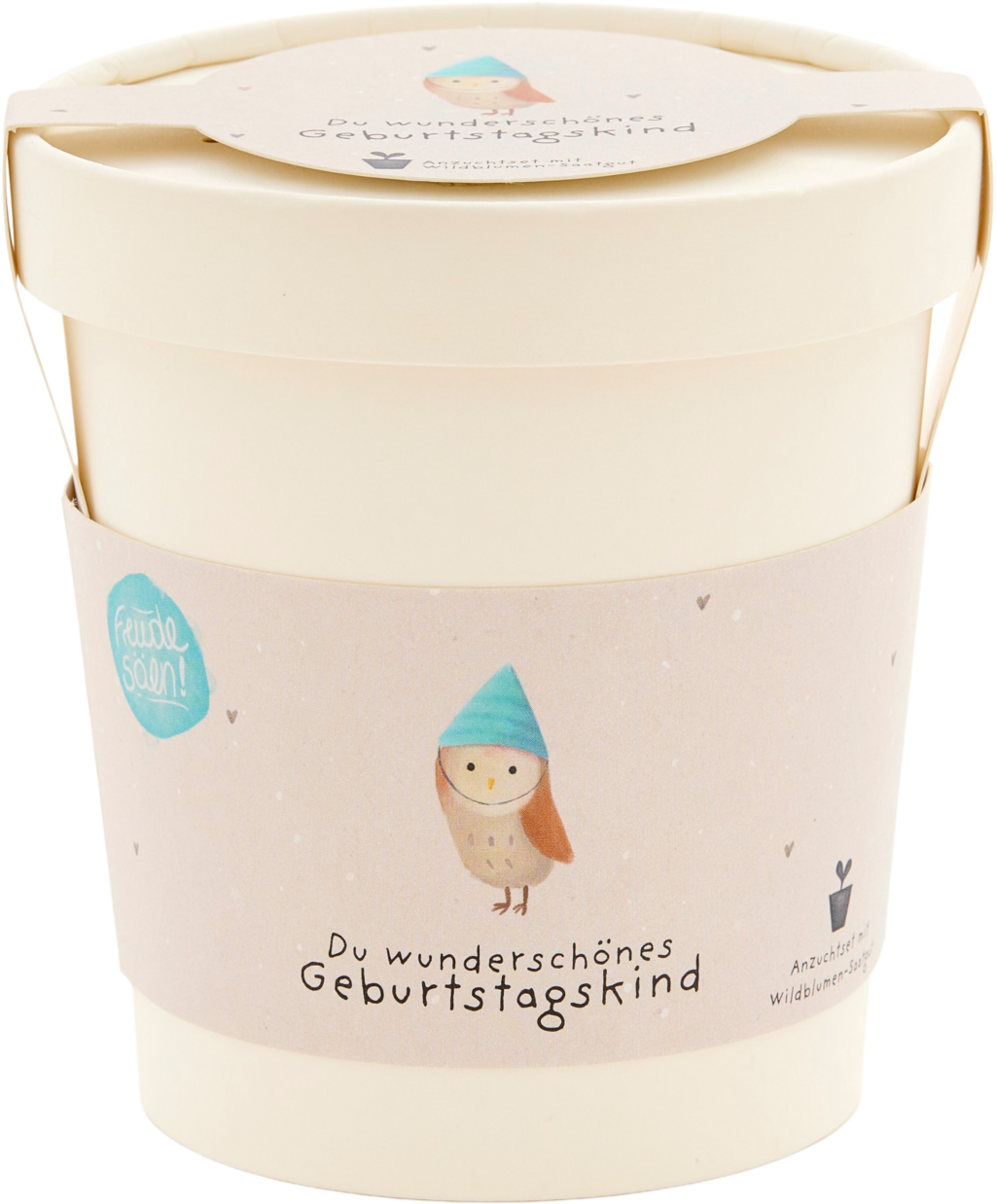 Die Stadtgärtner Komplimente-Becher "Geburtstagskind"