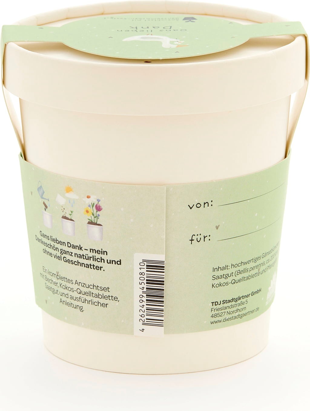 Die Stadtgärtner Compliments Mug 
