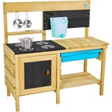 TP Toys Holz Deluxe Kinderspielküche mit Zubehör