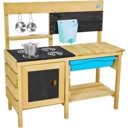 Houten Deluxe Kinderspeelkeuken met Accessoires - 1 stuk