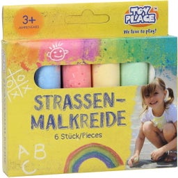 Toy Place Pavement Chalk - 1 Set