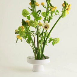 Hanataba Ikebana Schaal - Wit