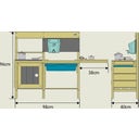 Houten Deluxe Kinderspeelkeuken met Accessoires
