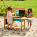 Houten Deluxe Kinderspeelkeuken met Accessoires
