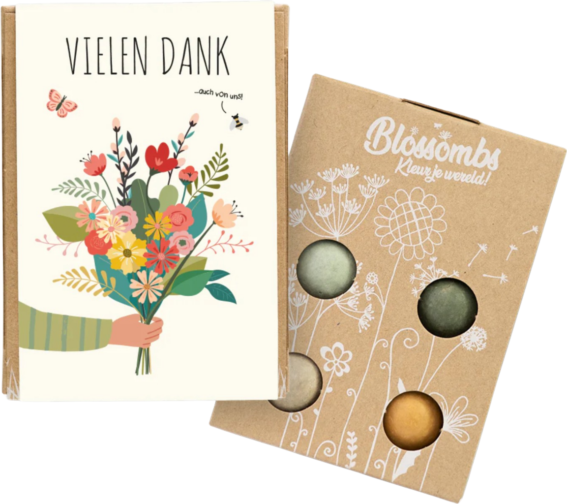 Blossombs Seed Bomb Gift Box - Thank You!