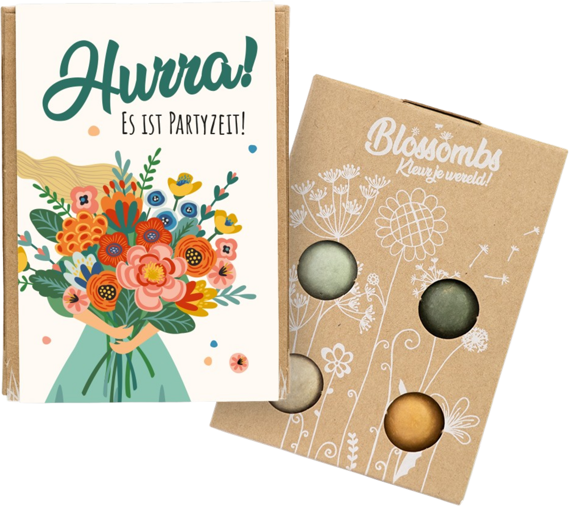 Blossombs Seed Bomb Gift Box - Birthday