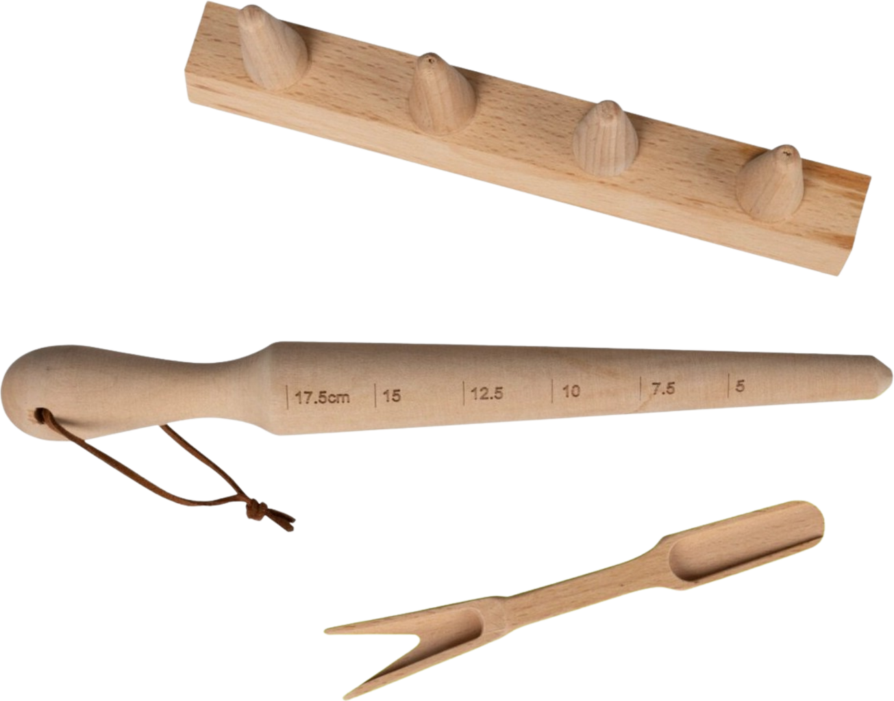 Windhager 3-Piece Plant Set - Wood 