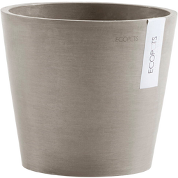 Ecopots Amsterdam Planter - Taupe - Ø 20 cm, Height 17.1 cm
