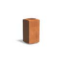 ADEZZ Fioriera Nooa in Acciaio Corten - 50 x 50 x 100 cm