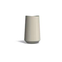 Fioriera Velis in Alluminio - Grigio Seta - Ø 60 x 100 cm