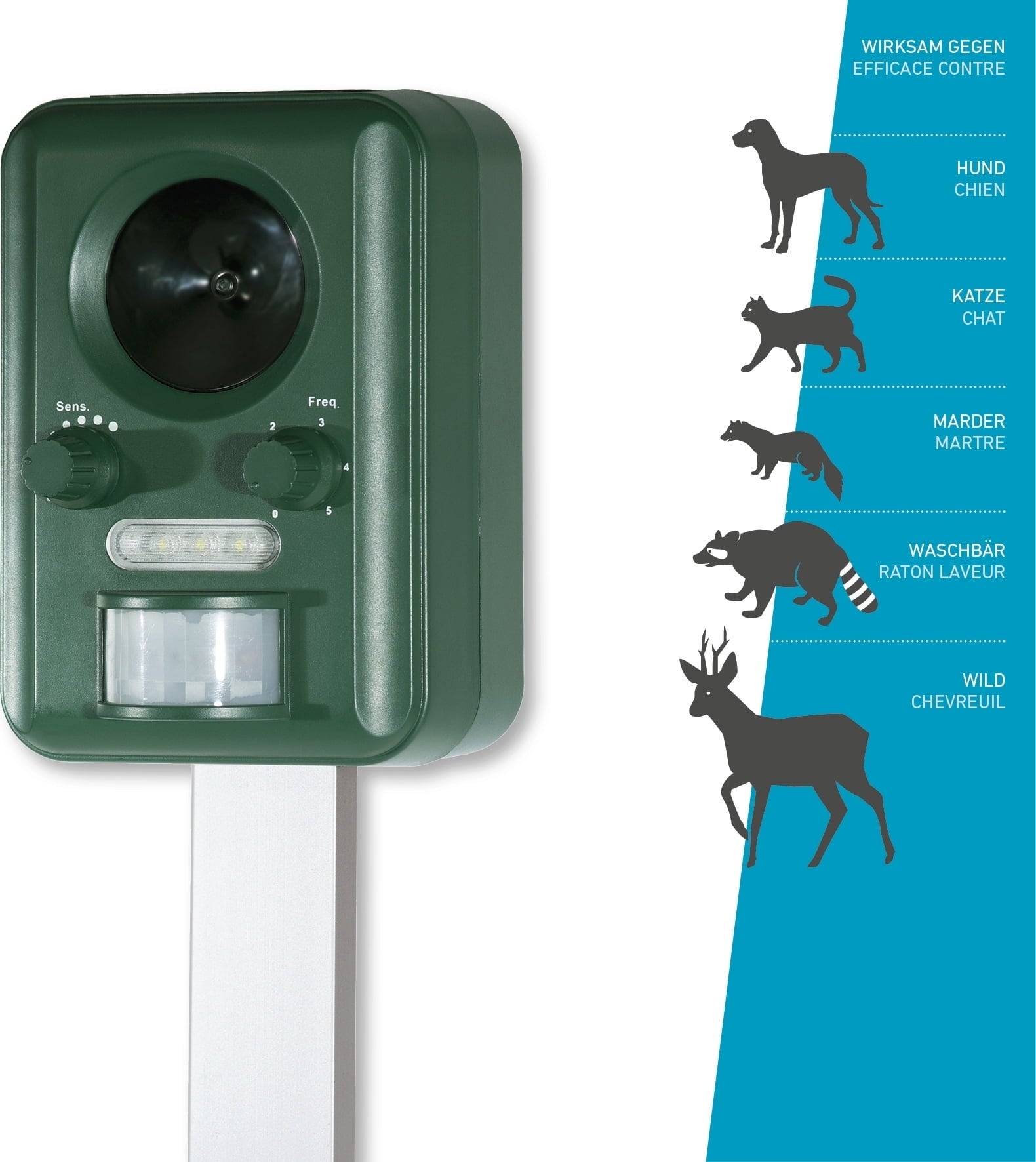 Windhager Animal Repellent Solar Outdoor - 1 item