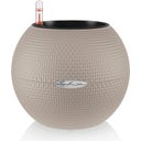 Lechuza PURO Table Planter Color 20 - Sandy Brown