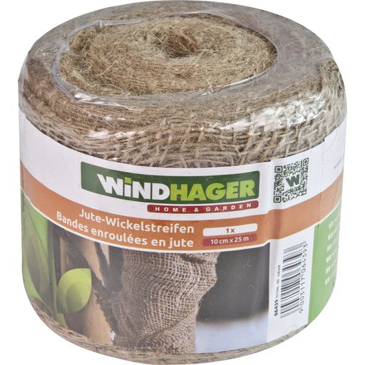 Windhager Burlap Strips 10cm x 25m - Natural