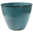 Vintage Steel Pots, grey-blue