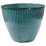 Pflanztopf Steel-Pot Vintage grau-blau