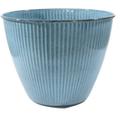 Vintage Steel Pots, pastel blue