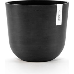 Oslo Pflanztopf mit Wasserreservoir - dunkelgrau - Ø 25 cm, Höhe 21,8 cm