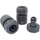 Livlig Kunststoff Connector-Set (3er) Anthrazit
