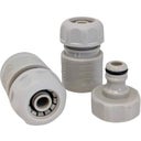 Livlig Kunststoff Connector-Set (3er) Greige