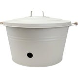 Livlig Metal Hose Pot, Greige