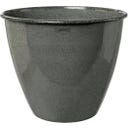 Pot de Fleurs Steel-Pot Tati gris foncé, Ø 26 cm