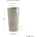 Ecopots Amsterdam Mid High 66 - Taupe