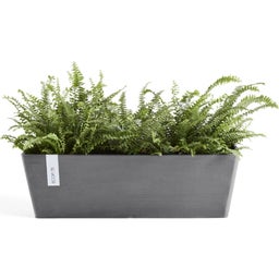 Bruges skrzynka na kwiaty ze zbiornikiem na wodę, 45 cm - szary